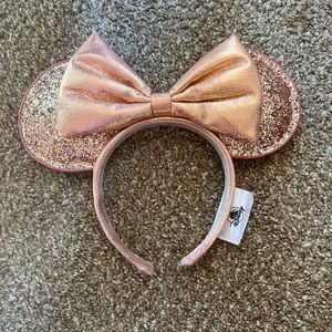 Disney Rose gold Minnie Mouse ears Headband